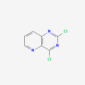 2,4-Dichloropyrido[3,2-d]pyrimidine structure, CAS 39551-54-7