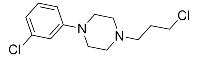1-(3-Chlorophenyl)-4-(3-chloropropyl)piperazine structure, CAS 39577-43-0