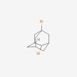 1,4-Dibromoadamantane structure, CAS 39646-72-5