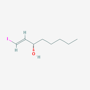 (1E,3S)-1-Iodo-(E)-1-octen-3-ol structure, CAS 39647-93-3