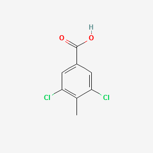 3,5-Dichloro-4-methylbenzoic acid structure, CAS 39652-34-1