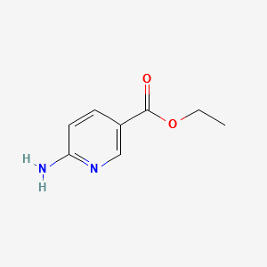 Ethyl 6-aminonicotinate structure, CAS 39658-41-8