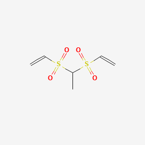 Bis(vinylsulfonyl)ethane structure, CAS 39690-70-5
