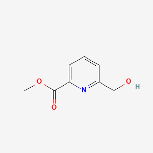 Methyl 6-(hydroxymethyl)pyridine-2-carboxylate structure, CAS 39977-44-1