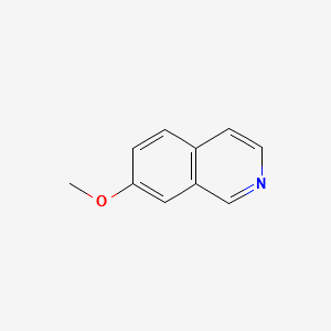 7-Methoxyisoquinoline structure, CAS 39989-39-4