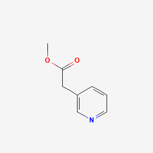 Methyl pyridine-3-acetate structure, CAS 39998-25-9