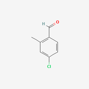 4-Chloro-2-methylbenzaldehyde structure, CAS 40137-29-9