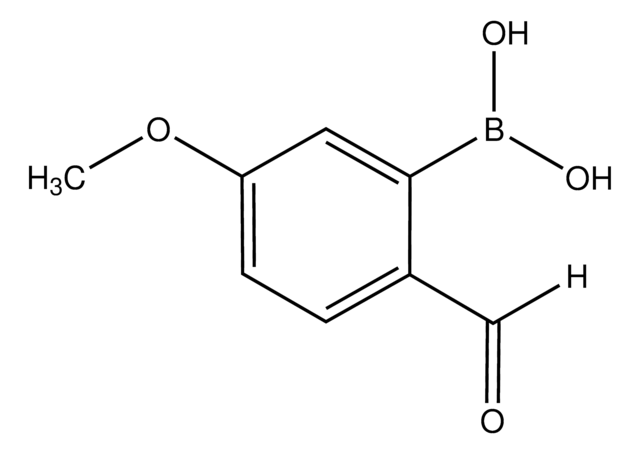 5-Methoxy-2-formylphenylboronic acid structure, CAS 40138-18-9