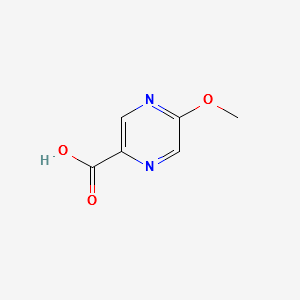 5-Methoxypyrazine-2-carboxylic acid structure, CAS 40155-42-8