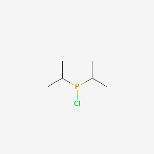 Chlorodiisopropylphosphine structure, CAS 40244-90-4