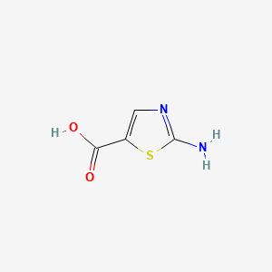 2-Amino-1,3-thiazole-5-carboxylic acid structure, CAS 40283-46-3