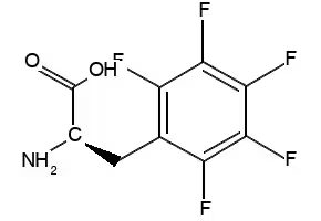D-3-(Pentafluorophenyl)alanine structure, CAS 40332-58-9
