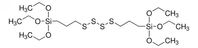 Bis[3-(triethoxysilyl)propyl]tetrasulfide structure, CAS 40372-72-3
