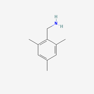 2,4,6-Trimethylbenzylamine structure, CAS 40393-99-5