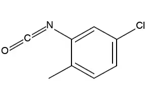5-Chloro-2-methylphenyl isocyanate structure, CAS 40411-27-6