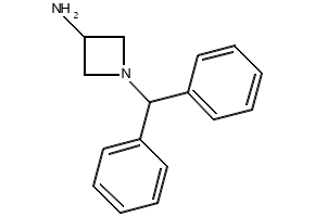 3-Amino-1-diphenylmethylazetidine structure, CAS 40432-52-8