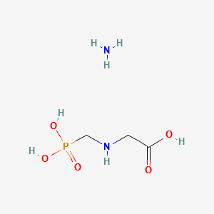 Glyphosate-ammonium structure, CAS 40465-66-5