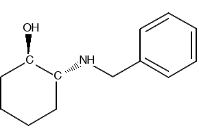 trans-2-Benzylamino-1-cyclohexanol structure, CAS 40571-86-6