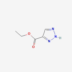 Ethyl 1H-1,2,3-triazole-5-carboxylate structure, CAS 40594-98-7