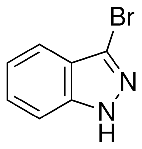 3-Bromoindazole structure, CAS 40598-94-5