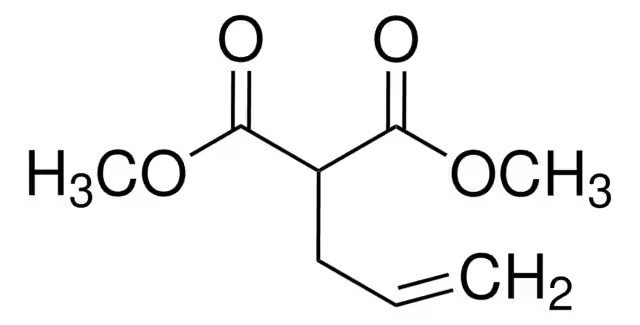 Dimethyl allylmalonate structure, CAS 40637-56-7