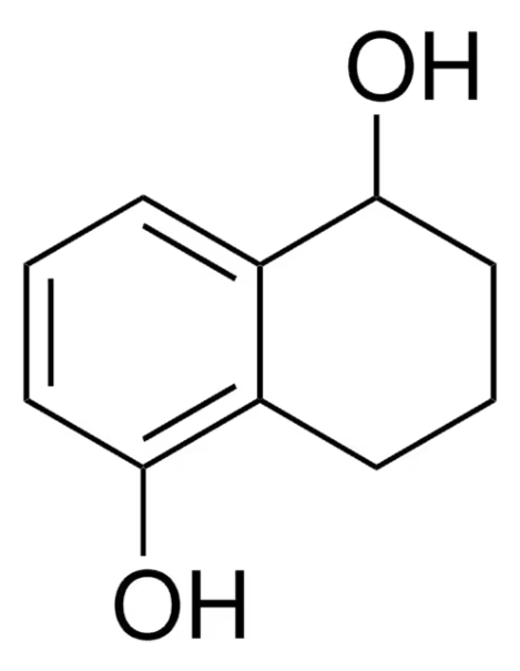1,5-Dihydroxy-1,2,3,4-tetrahydronaphthalene structure, CAS 40771-26-4