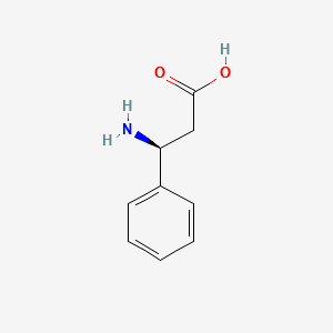 (S)-3-Amino-3-phenylpropanoic acid structure, CAS 40856-44-8