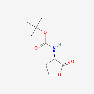 (S)-(-)-alpha-(Boc-Amino)-gamma-butyrolactone structure, CAS 40856-59-5