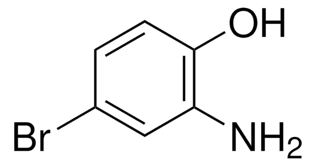 2-Amino-4-bromophenol structure, CAS 40925-68-6