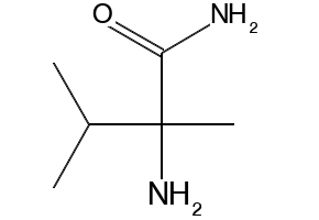 2-Amino-2,3-dimethylbutyramide structure, CAS 40963-14-2