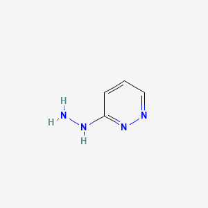 3-Hydrazinopyridazine hydrochloride structure, CAS 40972-16-5