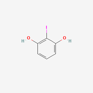 2-Iodobenzene-1,3-diol structure, CAS 41046-67-7