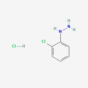 2-Chlorophenylhydrazine hydrochloride structure, CAS 41052-75-9