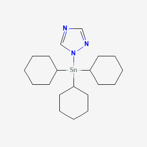 Azocyclotin structure, CAS 41083-11-8