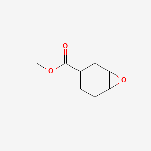 3,4-Epoxycyclohexanecarboxylic acid methyl ester structure, CAS 41088-52-2