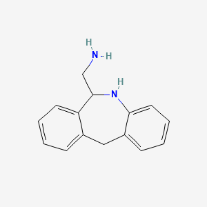 6-Aminomethyl-5,6-dihydromorphanthridine structure, CAS 41218-84-2