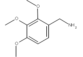 2,3,4-Trimethoxybenzylamine structure, CAS 41219-16-3