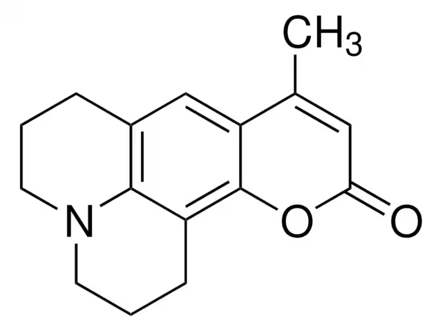 Coumarin 102 structure, CAS 41267-76-9
