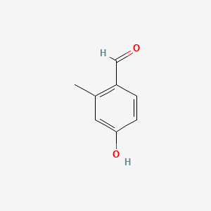 4-Hydroxy-2-methylbenzaldehyde structure, CAS 41438-18-0