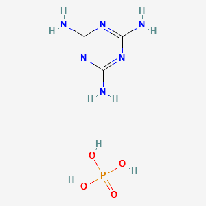 Melamine-phosphate structure, CAS 41583-09-9