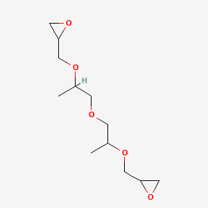 Dipropyleneglycol diglycidyl ether structure, CAS 41638-13-5