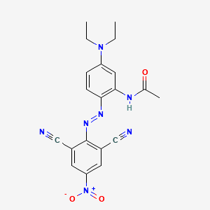 Disperse Blue 165 structure, CAS 41642-51-7