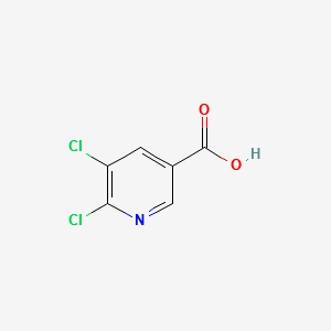 5,6-Dichloronicotinic acid structure, CAS 41667-95-2