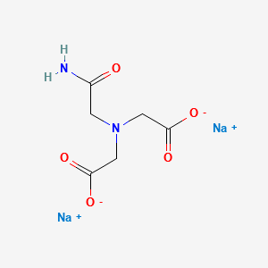 N-(2-Acetamido)iminodiacetic acid disodium salt structure, CAS 41689-31-0