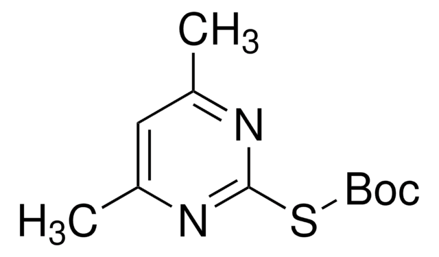 S-Boc-2-mercapto-4,6-dimethylpyrimidine structure, CAS 41840-28-2