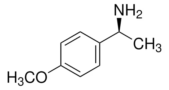 (S)-(-)-1-(4-Methoxyphenyl)ethylamine structure, CAS 41851-59-6