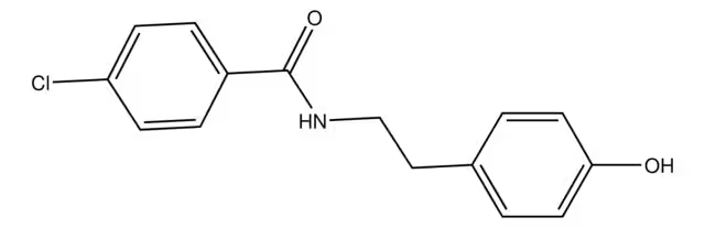 N-(4-Chlorobenzoyl)-tyramine structure, CAS 41859-57-8