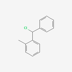 2-Methylbenzhydryl chloride structure, CAS 41870-52-4