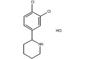2-(3,4-Dichlorophenyl)-2-oxoethylamine hydrochloride structure, CAS 41995-19-1