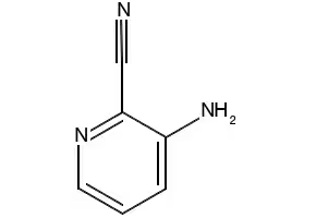 3-Amino-2-pyridinecarbonitrile structure, CAS 42242-11-5